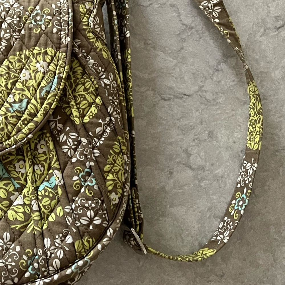Vera Bradley Saddle Up Crossbody Bag in Retired “Sittin’ Pretty in a Tree” - Picture 7 of 9